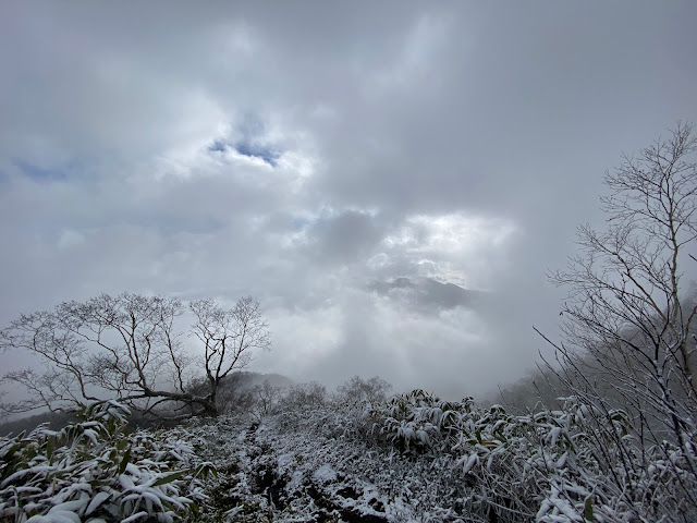 Snow on Mt.Takatsuma