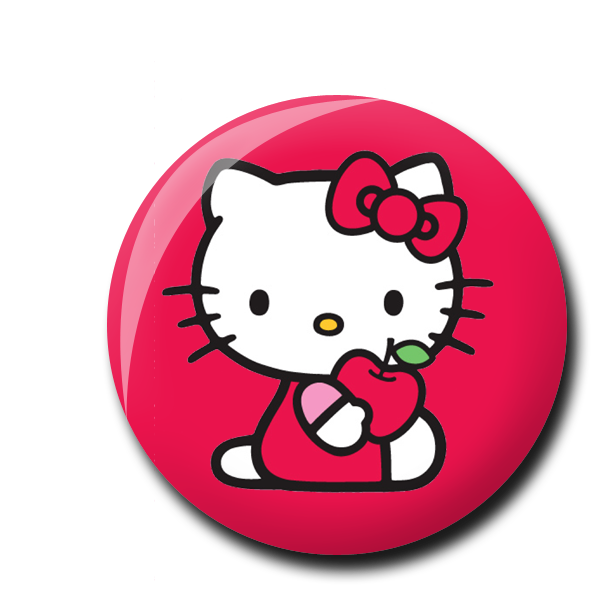 Hello Kitty: Buttons, Labels and Toppers. 