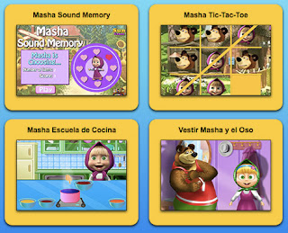 Nuevos juegos de Masha y el oso para niños