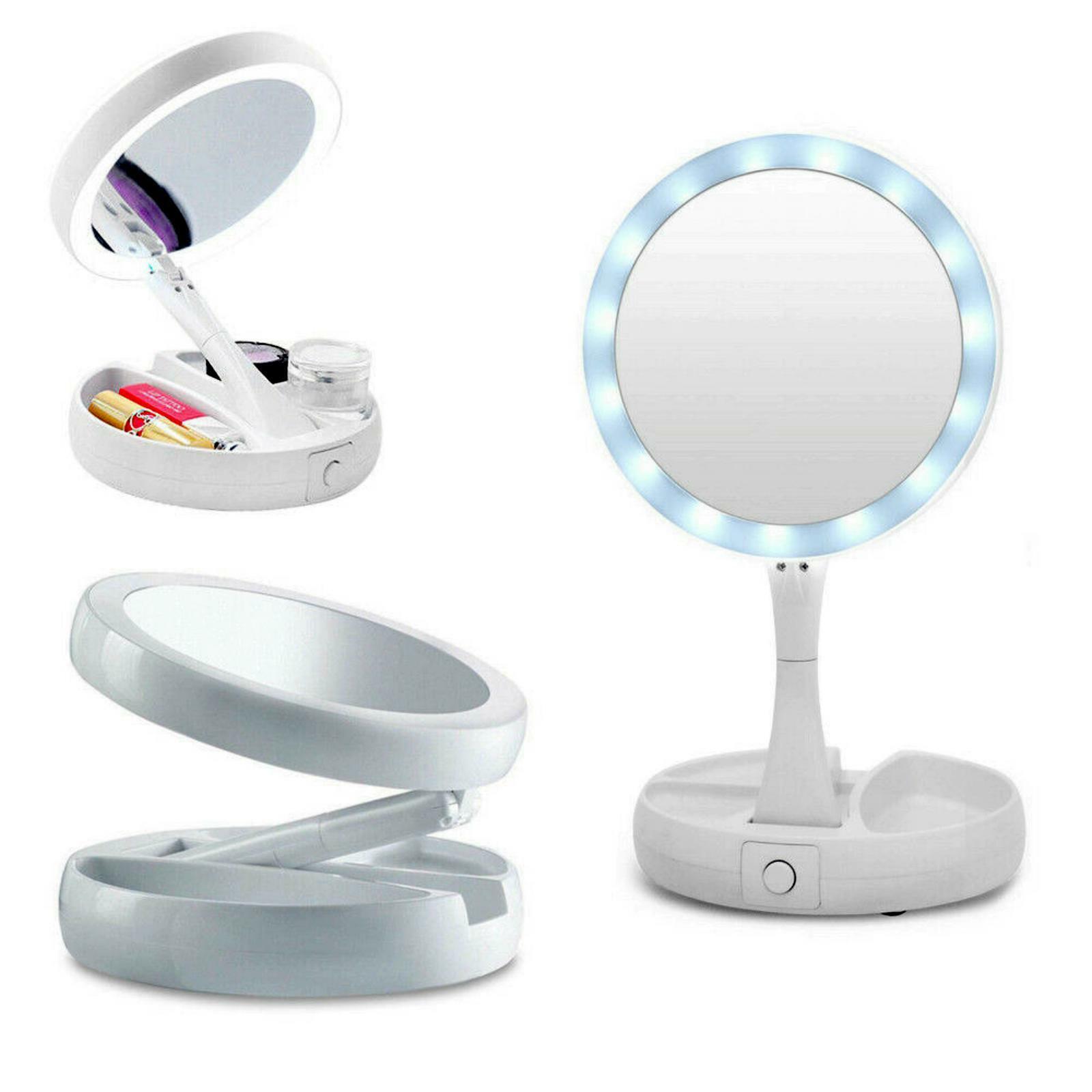 Acquistare Thulos - Specchio per trucco a 360° con illuminazione a LED  TH-BY07