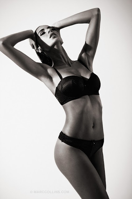 Marc Collins shooting model Eden Adar bikini photoshooting Berlin