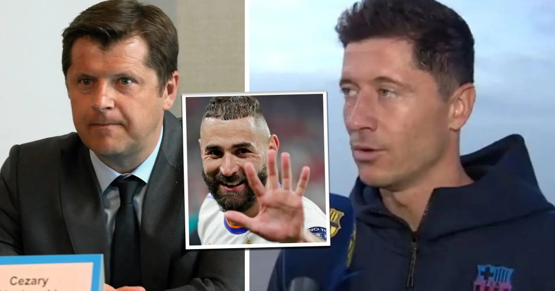 Lewandowski's former agent reveals real reason why he join Barca - 'to prove his better than Benzema'