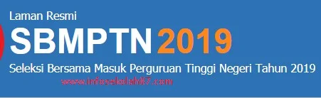  ini ialah salah satu gosip yang sangat dtunggu Jadwal Dan Pendataran SBMPTN 2019