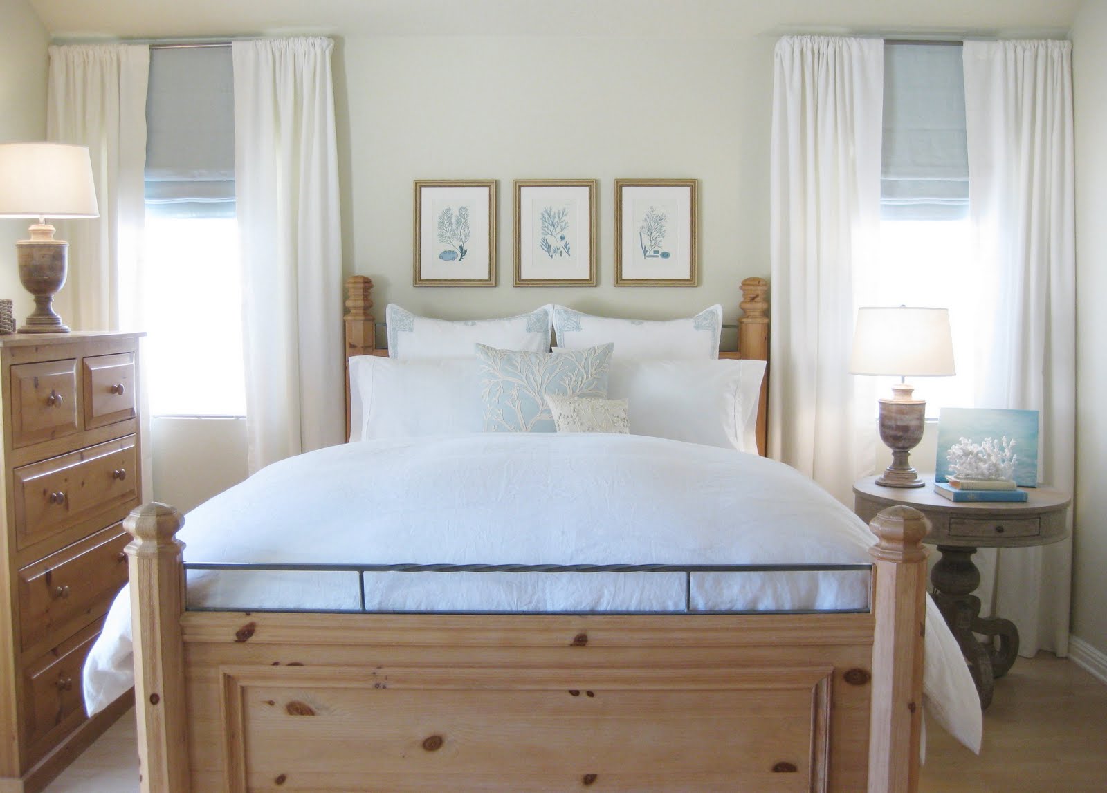 this small scale redo of our bedroom started a few months back when we ...