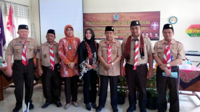 Dua Gudep di Gunungkidul Dinilai Tim Lomba Gudep Nasional