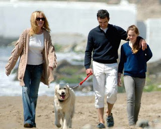 Antonio Banderas with Wife