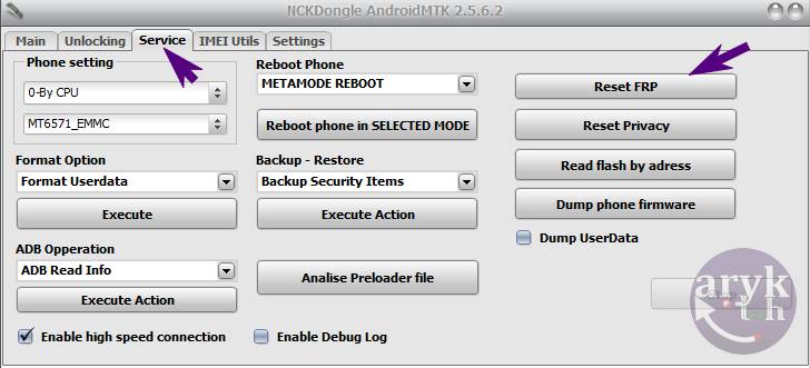 Remove FRP Lock On NCK Box