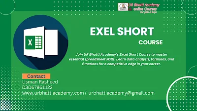 Microsoft Excel short course