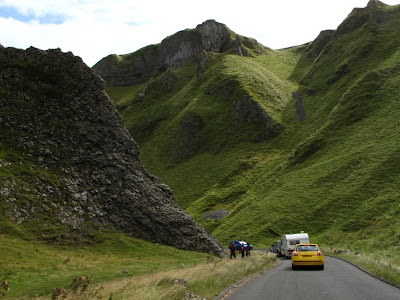 Approach to Castleton