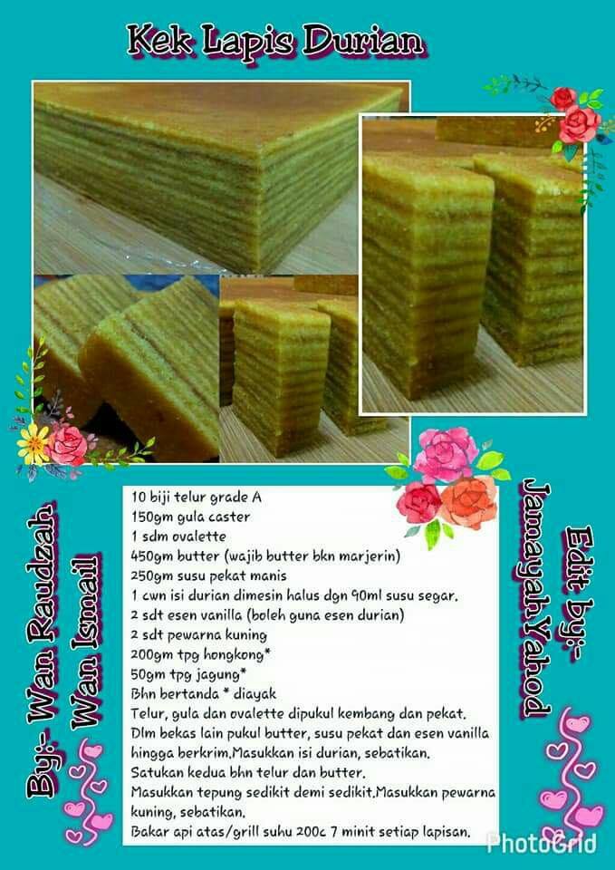 5 Resepi Kek Lapis Meletop Kukus dan Bakar  Sedap, mudah 