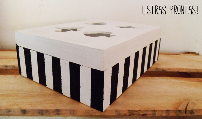 DIY, passo a passo, tutorial, pap, caixa, mdf, alice