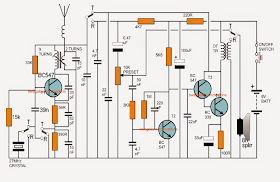 Walkie Talkie Circuit Diagram - How To Wind The Antenna Coil - Walkie Talkie Circuit Diagram
