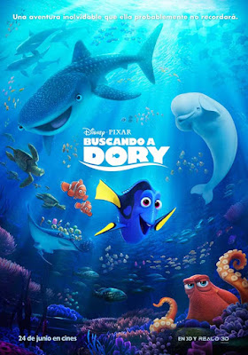 Póster en español de Buscando a Dory