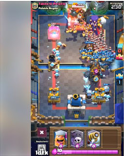 Clash Royale Mod Apk (Golemland) New Troops,spell,arena.