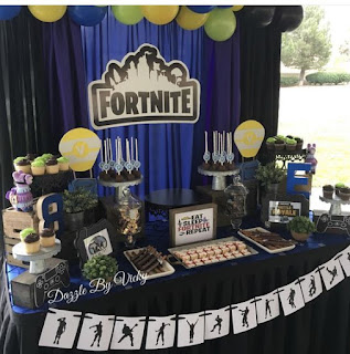 24 ideas para Fiesta de Cumpleaños Fortnite 13