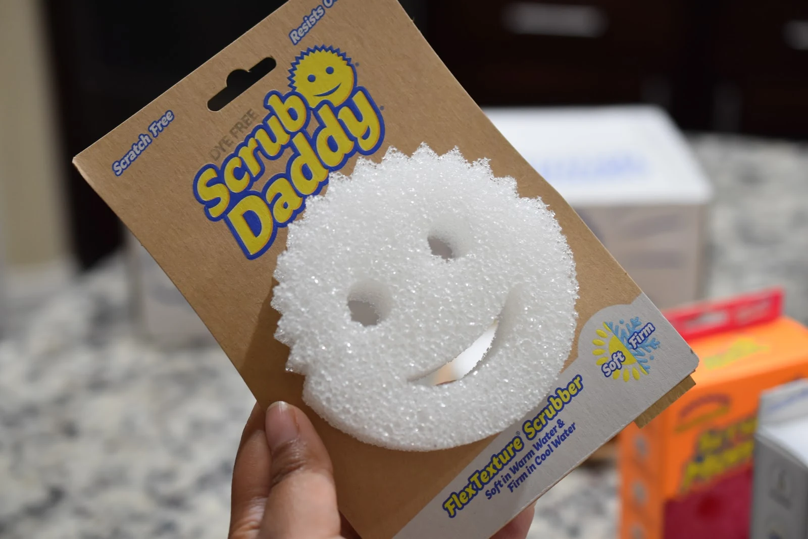 Scrub Daddy Dye Free Sponge