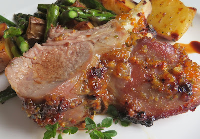 Apricot & Mustard Glazed Rack of Lamb