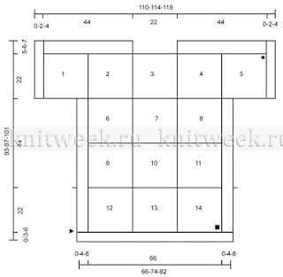 Летнее платье Мечты Марокко крючок схема 1