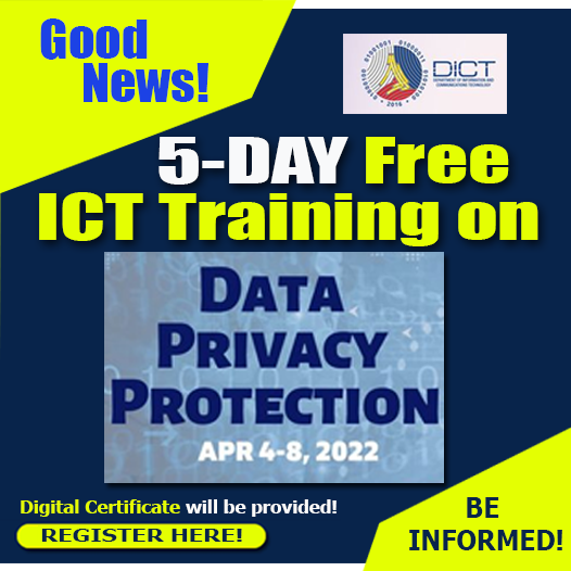 5-Day Free Webinar on Data Privacy Protection on April 4-8, 2022 with e-Certificate | Register Here!