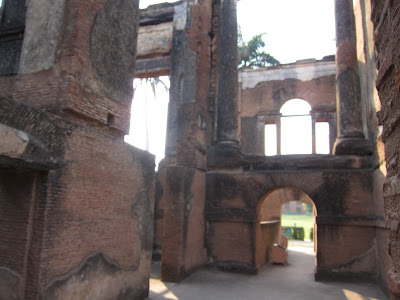 Lucknow hunting lodge ruins