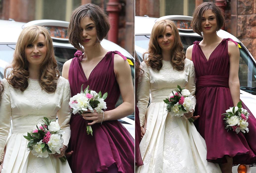 Keira Knightley is a Bridesmaid at Brothers Wedding