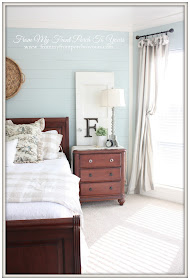 French Farmhouse Bedroom-How I Found My Style Sundays- From My Front Porch To Yours