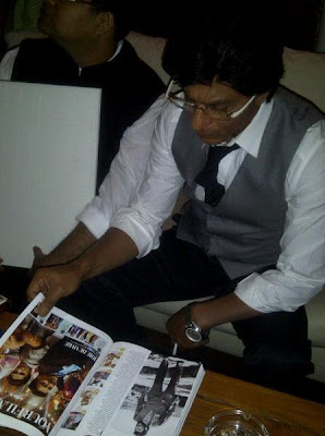 Shah Rukh Khan unveiled the special edition cover of Filmfare magazine