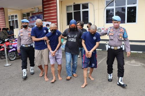 Kasus Pembegalan di Lebak Berhasil Diungkap Satreskrim Polres Lebak Polda Banten