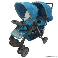 Kereta Bayi JUNIOR P738 Twin