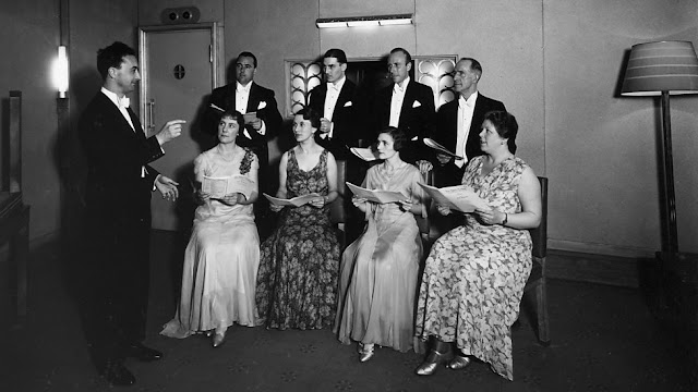 The BBC Wireless Singers in 1934 (Photo BBC)
