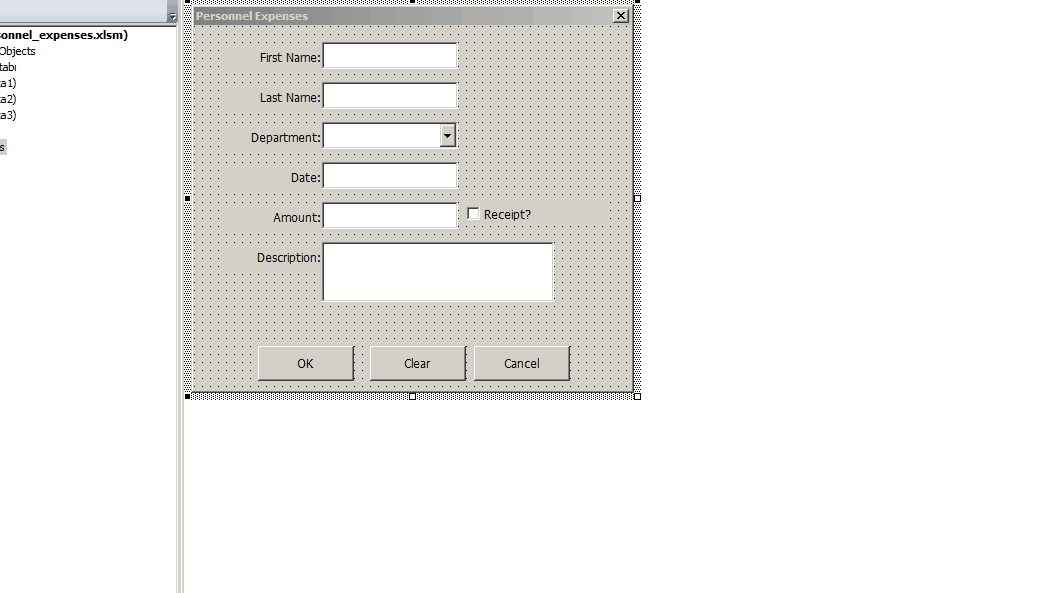 create excel userform cancel button