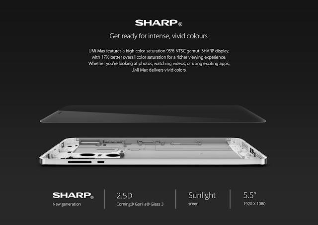 The current technology of vivid color from SHARP pinned on this smartphone. Supports resolution of 1920 x 1080 Pixel Full HD. makes mobile is very comfortable to use in a variety of activities ranging from playing games, to support the work activities.