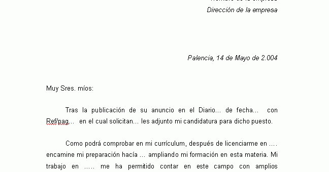 Carta de renuncia laboral voluntaria  CURRICULUMS VITAE