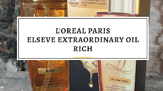 Review Hair Oil Minyak Rambut L'oreal Paris Extraordinary Oil