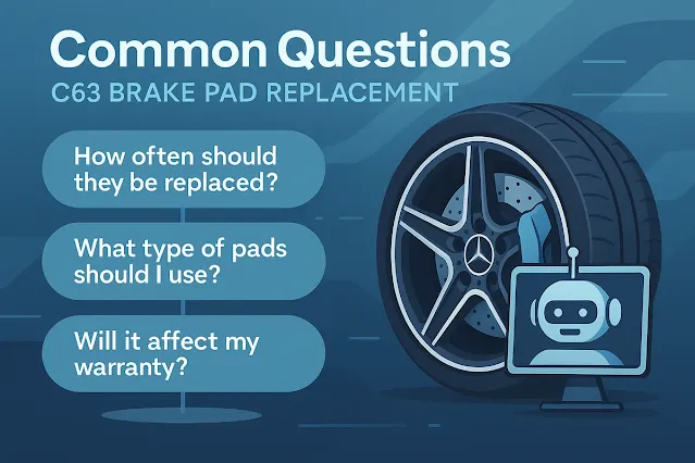 よくある質問（FAQ）：C63 ブレーキパッド交換