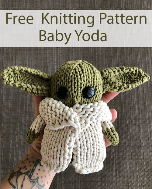 Baby Yoda - Free Knitting Pattern