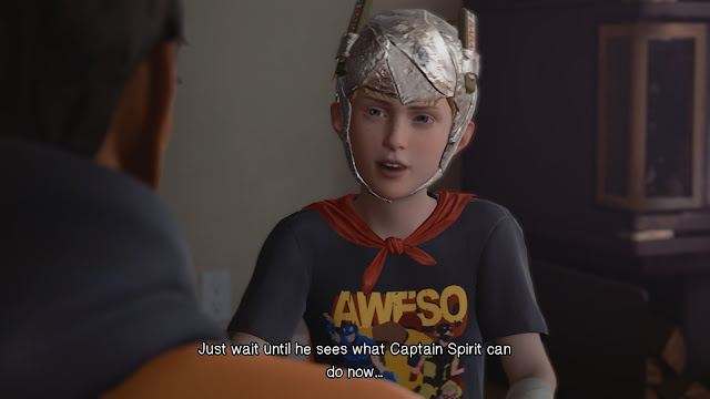 Screenshot of Chris from the Awesome Adventures of Captain Spirit