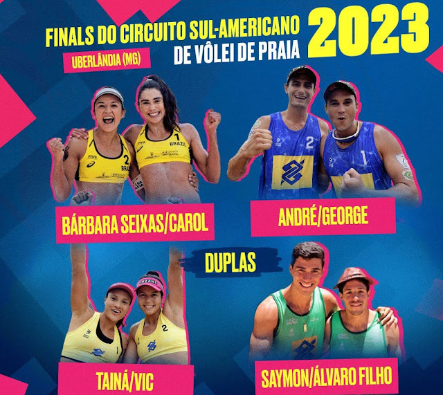 Mañana arranca la etapa final del Circuito Sudamericano de Voleibol de Playa