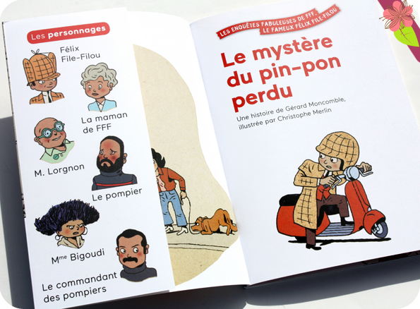 Le mystère du pin-pon perdu de Gérard Moncomble et Christophe Merlin - Milan poche Benjamin