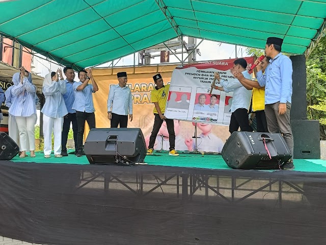 Dukung Kemenangan Prabowo - Gibran, Partai Golkar Gelar Deklarasi Angkatan Muda Prabowo - Gibran