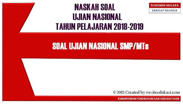 Naskah Soal Usbn Sd 2019