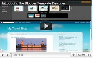 Video Introducing the Blogger Template Designer
