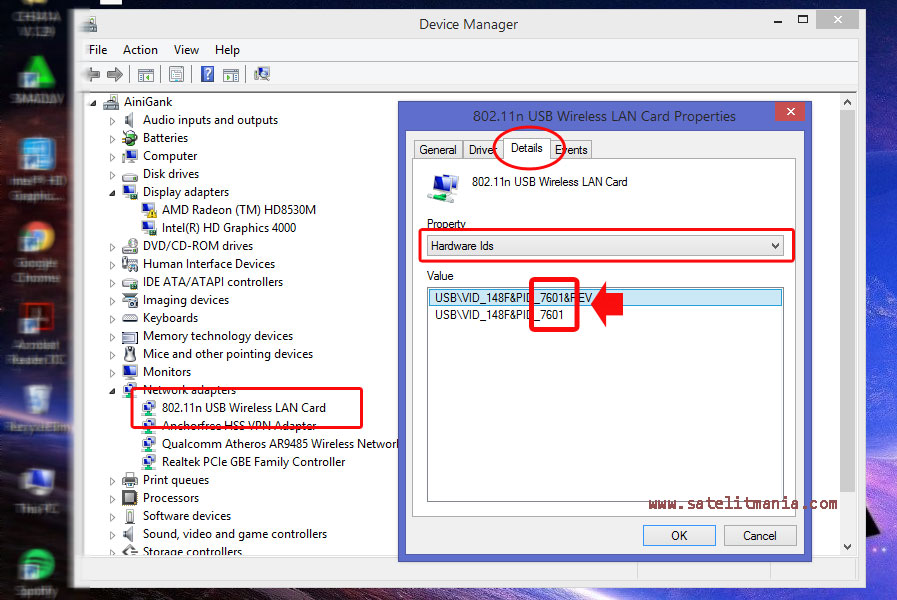 Cara Mengetahui Chipset Dongle WIFI Untuk Receiver Parabola