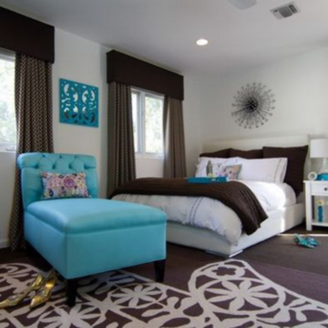 Turquoise Bedroom Decorating Ideas