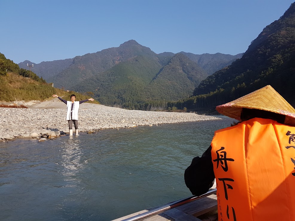 Kumano Kodo – travelling by traditional river boat from Hongu to Shingu