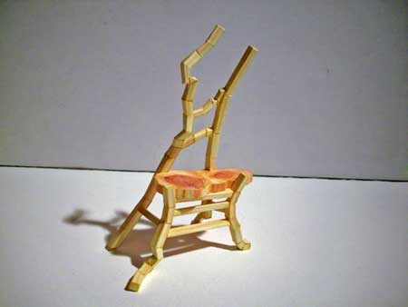 Tina's Chair Papercraft