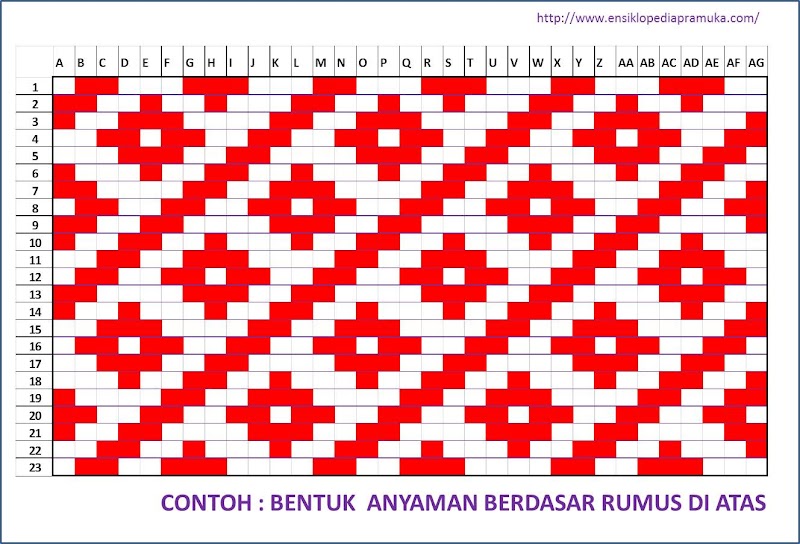 Top Info Motif Anyaman Kertas