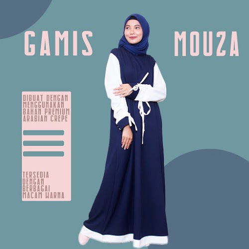 Gamis Mouza DG-11 fashion wanita <p> Rp 150.000 </p> <code> DG-11</code>