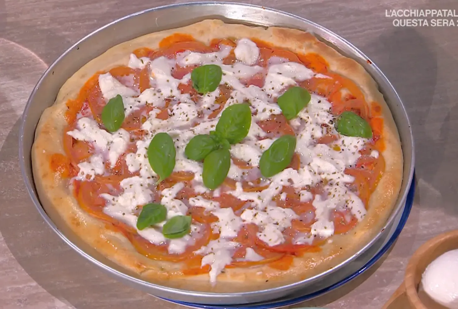 Pizza caprese di Fulvio Marino