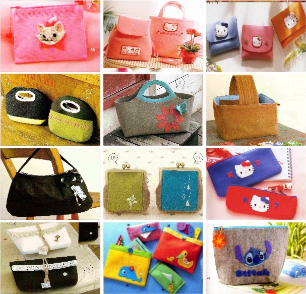 Happy Flanel  Panduan Membuat Tas Boneka Dompet  